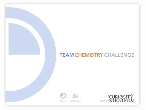 team chemistry challenge card